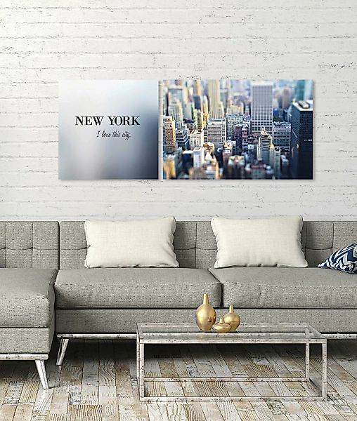 queence Leinwandbild "New York", (Set) günstig online kaufen