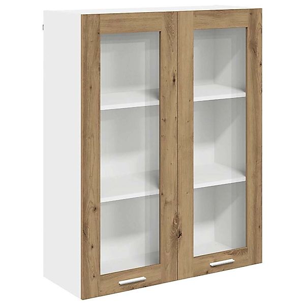 vidaXL Hängeschrank Riga Artisan-Eiche 80 x 31 x 100 cm Holzwerkstoff 88440 günstig online kaufen