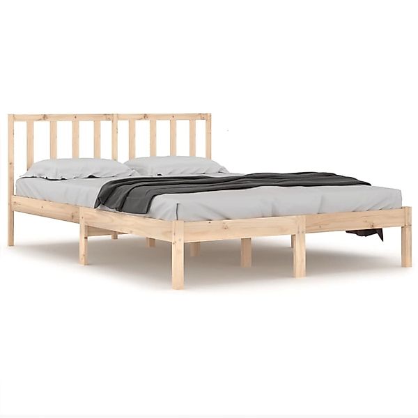 vidaXL Massivholzbett Kiefer 200x200 cm1118721 günstig online kaufen