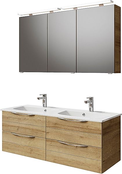 Saphir Badmöbel-Set Serie 6025 2-teilig Mineralmarmor-Waschtisch günstig online kaufen