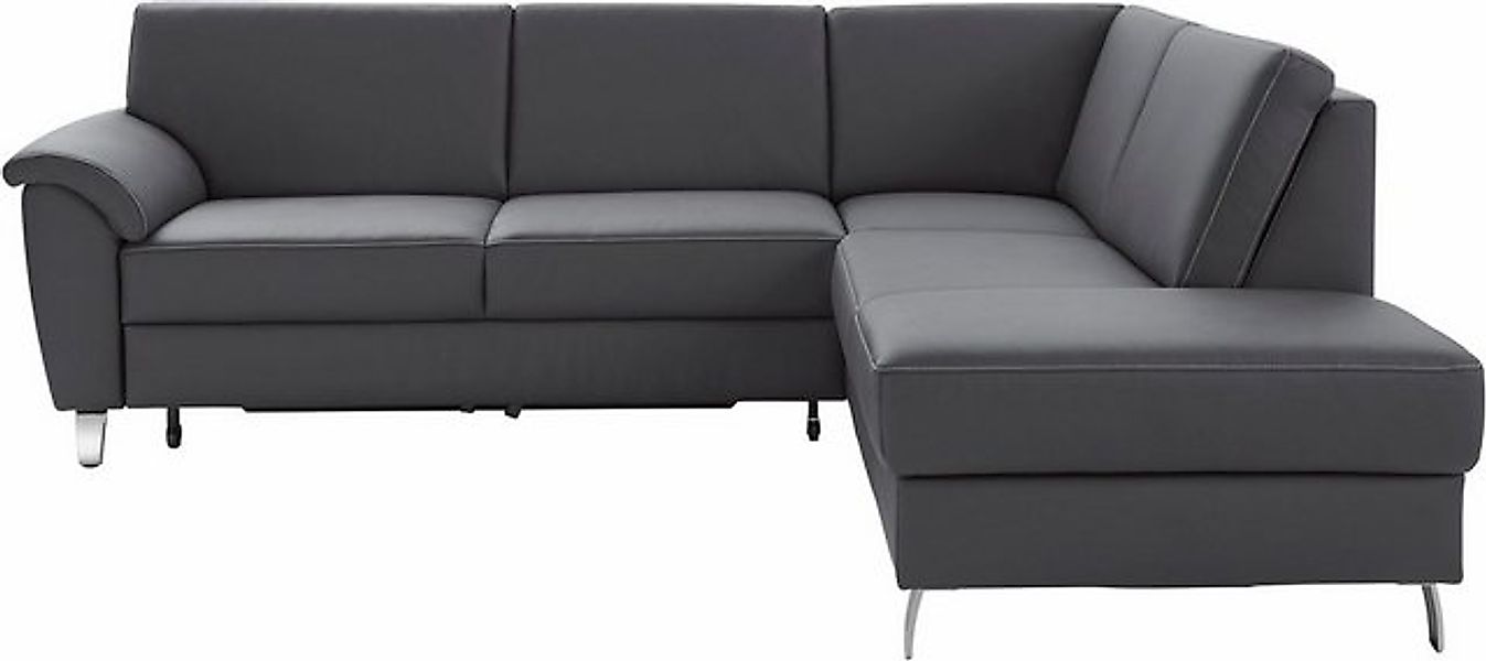 sit&more Ecksofa "Texel L-Form", mit Federkern, wahlweise mit Bettfunktion günstig online kaufen