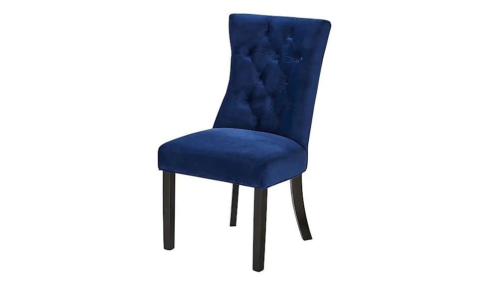 Stuhl  Hennig ¦ blau ¦ Maße (cm): B: 56 H: 99 T: 66.0 Stühle > Polsterstühl günstig online kaufen