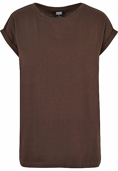 URBAN CLASSICS Kurzarmshirt "Urban Classics Damen Ladies Extended Shoulder günstig online kaufen
