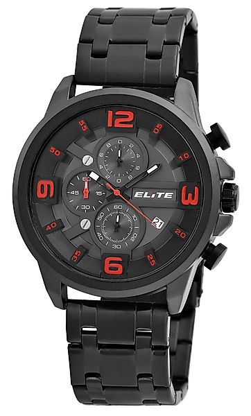 Elite Quarzuhr EL0008 Elite Herren Chronograph günstig online kaufen