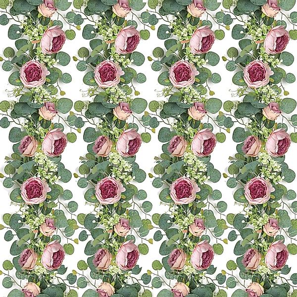Kunstblumenstrauß 2/4 Stück Künstliche Blumengirlande Eukalyptus günstig online kaufen