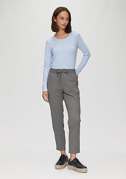 s.Oliver Stoffhose Weiche Relaxed-Jogpants mit Tapered Leg Gummizug günstig online kaufen