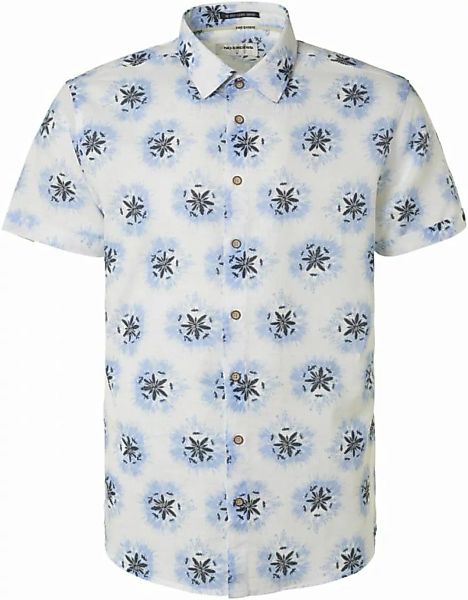 No Excess Short Sleeve Hemd Leinen Streifen Druck - Größe 3XL günstig online kaufen