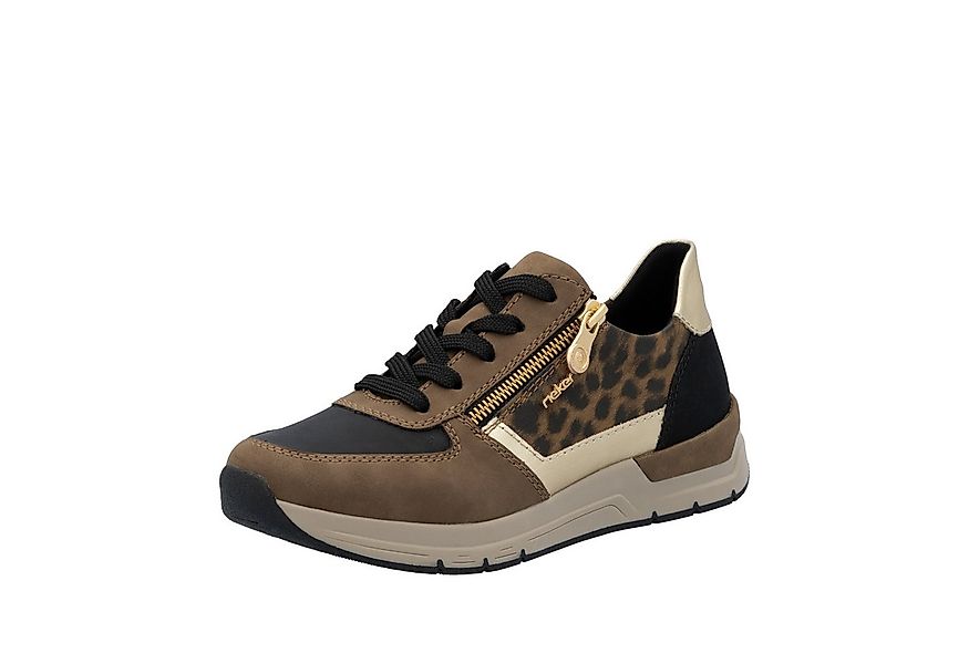 Rieker Sneaker, Freizeitschuh, Schnürschuh, Halbschuh mit modischen Akzente günstig online kaufen