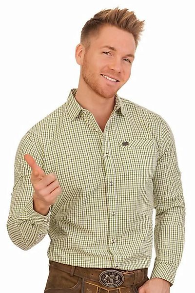 Spieth & Wensky Trachtenhemd Trachtenhemd - KANU LA - grün günstig online kaufen