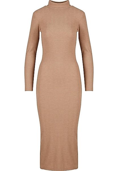 URBAN CLASSICS Shirtkleid Urban Classics Ladies Rib Longlseeve Mockneck Dre günstig online kaufen