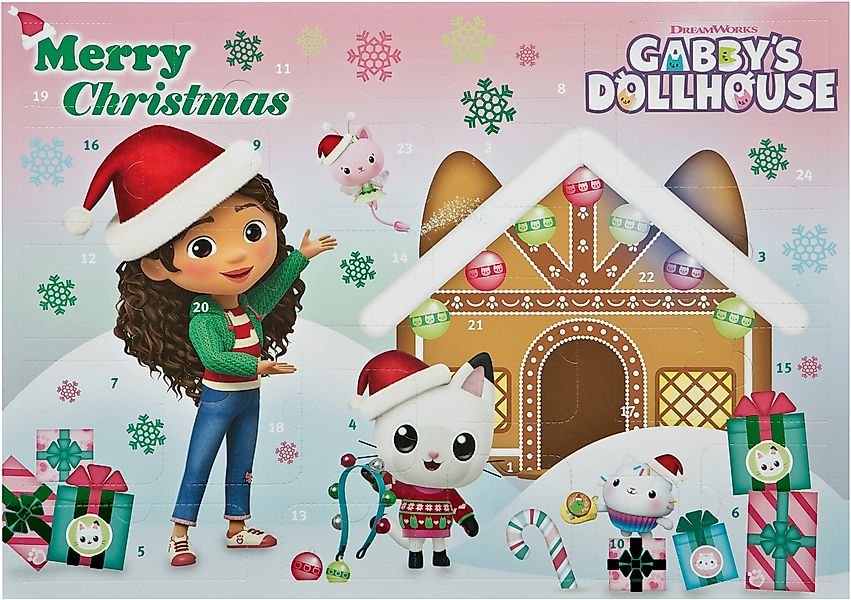 UNDERCOVER Spielzeug-Adventskalender Gabby's Dollhouse (24-tlg) günstig online kaufen
