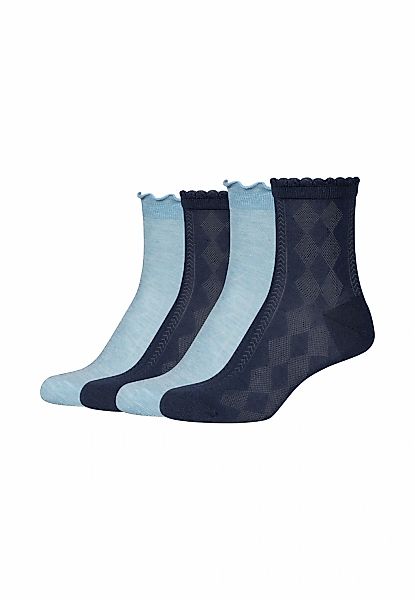 Camano Socken "Socken ca-soft structured 4er Pack" 4er Pack Extra weiche Bü günstig online kaufen