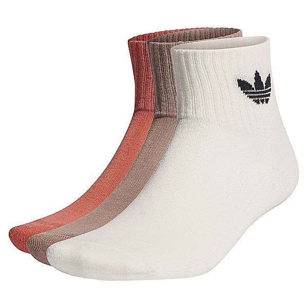 Adidas Originals Mid Ankle Socken EU 37-39 Wonder White / Magic Earth / Cha günstig online kaufen