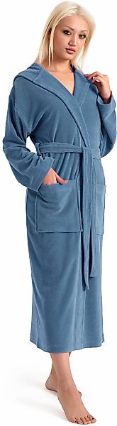 OTTO home Damenbademantel "Jule, ideal für Sauna & Spa, Hotelbademantel, Mo günstig online kaufen