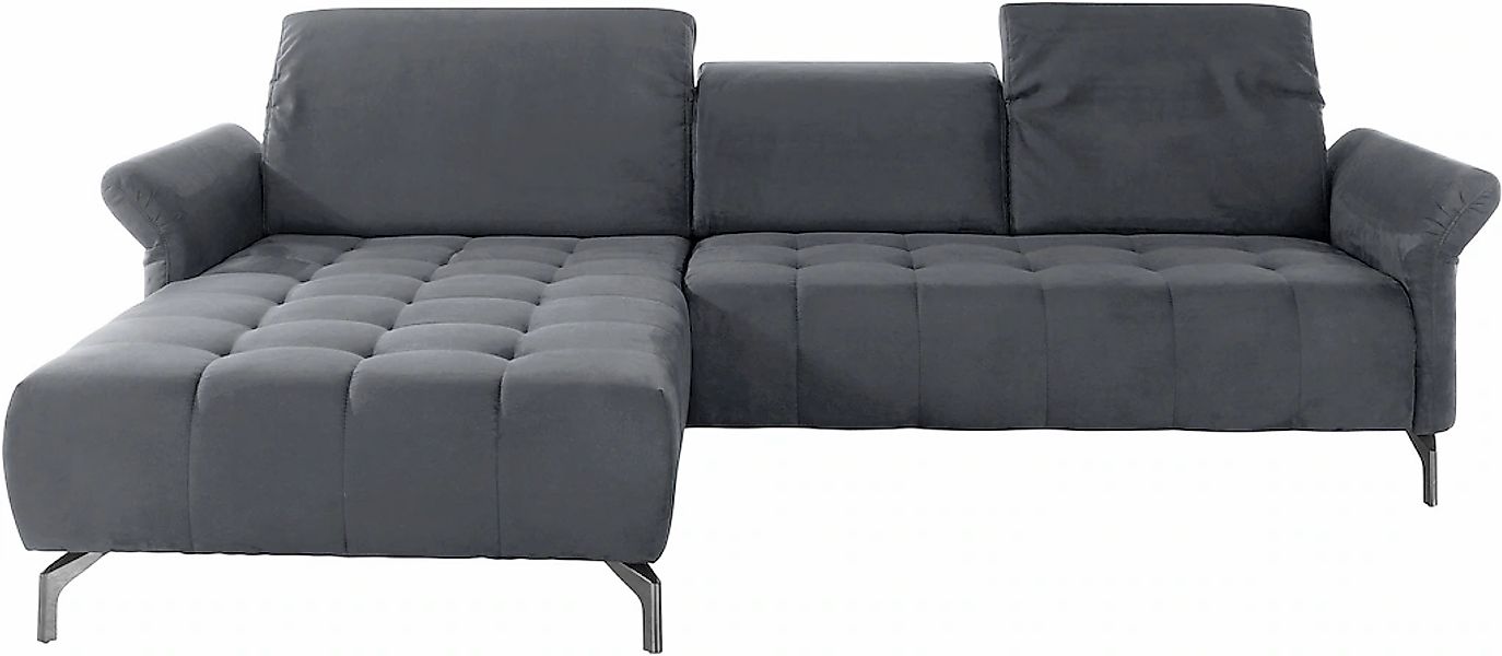 INOSIGN Ecksofa »Fresh L-Form«, Federkern, wahlweise Kopfteilverstellung un günstig online kaufen