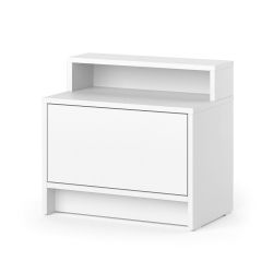 Vicco Nachtschrank Nara, Weiß, 50.2 x günstig online kaufen