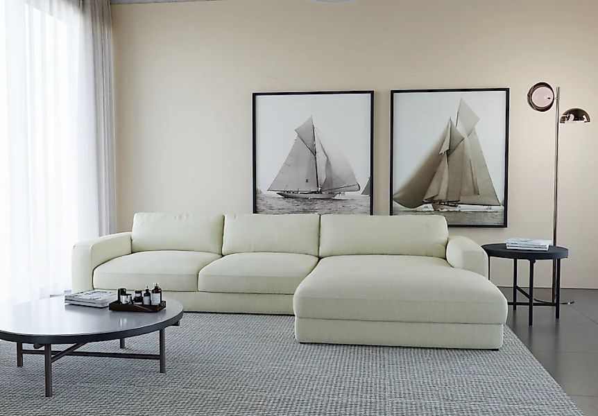 Home affaire Ecksofa "Bloomfield, elegant, viel Platz, Mega Couch, Breite 3 günstig online kaufen