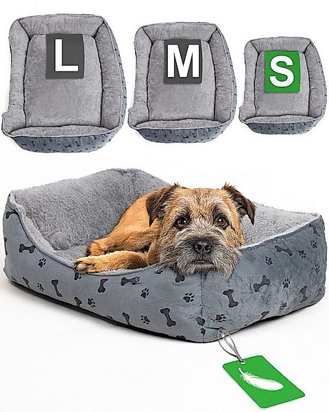 ONDIS24 Tierbett Hundebett für Hunde & Katzen rechteckig, mit herausnehmbar günstig online kaufen