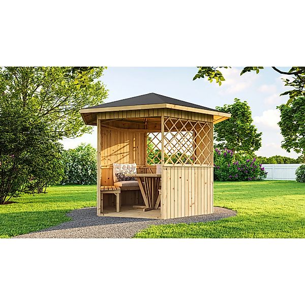 weka Pavillon "233 "Alles dabei"", 18 mm Massivholzboden günstig online kaufen