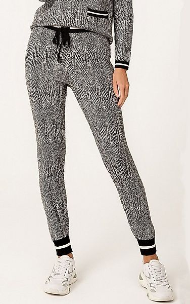 Passioni Strickhose Strickhose mit schwarzem Bund günstig online kaufen