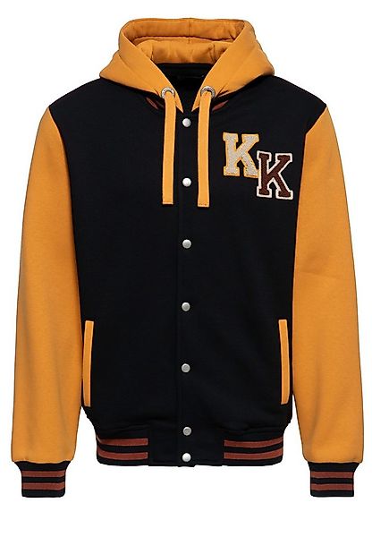 KingKerosin Kapuzensweatjacke Natural Born Badass (1-tlg) mit Backprint günstig online kaufen