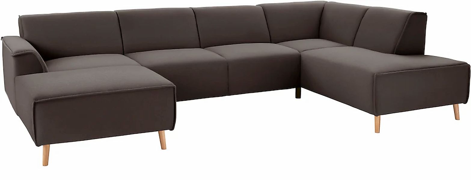 andas Wohnlandschaft "Janek Scandic Design, elegant und zeitlos U-Form" mit günstig online kaufen