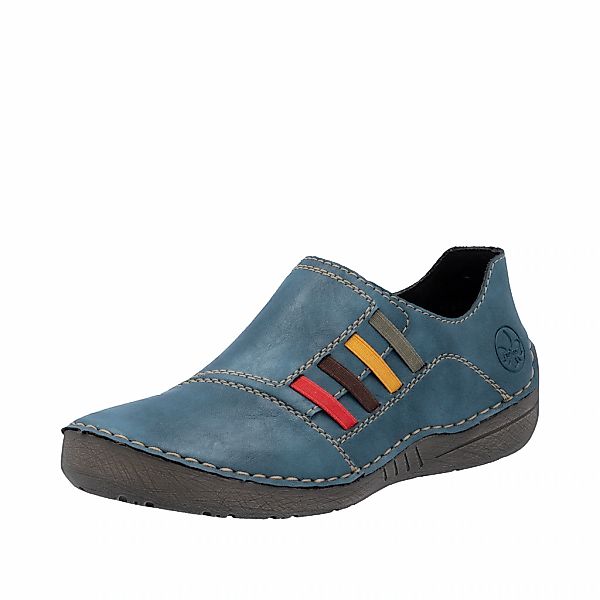 Rieker Slipper Schlupfschuh, Slip-on Sneaker, Halbschuh mit weicher Innenso günstig online kaufen