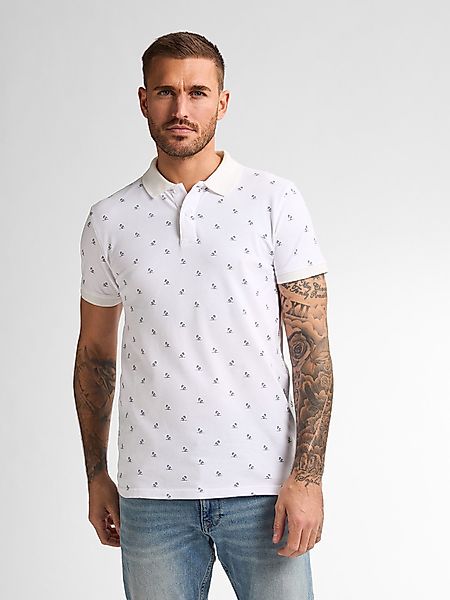 Petrol Industries Poloshirt Poloshirt mit All-over günstig online kaufen