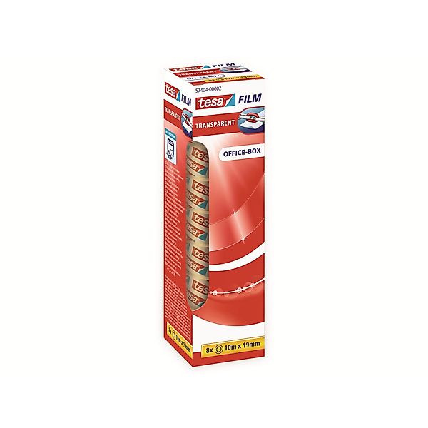 tesa Klebeband TESA film® transparent, 8 günstig online kaufen