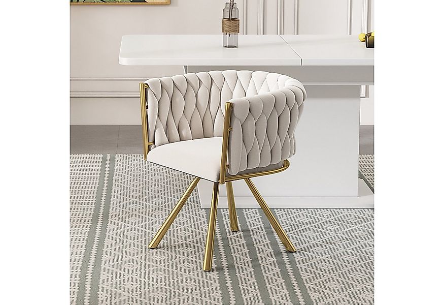 Flieks Esszimmerstuhl (360° drehbar, 1 St), Polsterstühle Drehstuhl Wohnzim günstig online kaufen