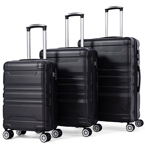 Flieks Trolleyset, 4 Rollen, (3 tlg, günstig online kaufen