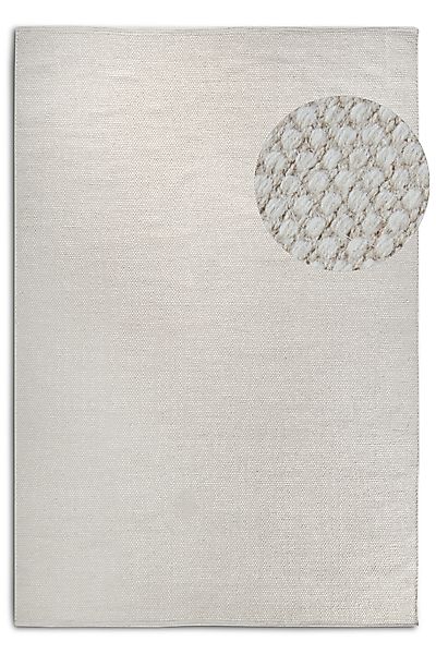ELLE DECORATION Wollteppich »Pradesh«, rechteckig, 10 mm Höhe, Handgewebt, günstig online kaufen