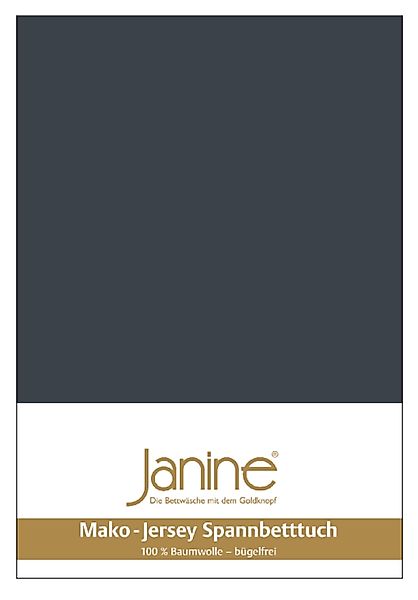 Janine Spannbettlaken Spannbetttuch Mako Feinjersey, Jersey, günstig online kaufen