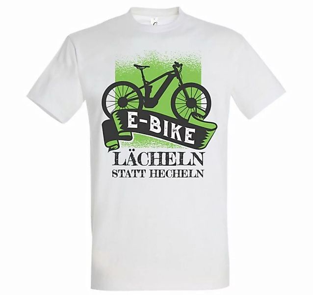 Youth Designz T-Shirt E-Bike Lächeln Statt Hecheln Herren Shirt mit lutsige günstig online kaufen