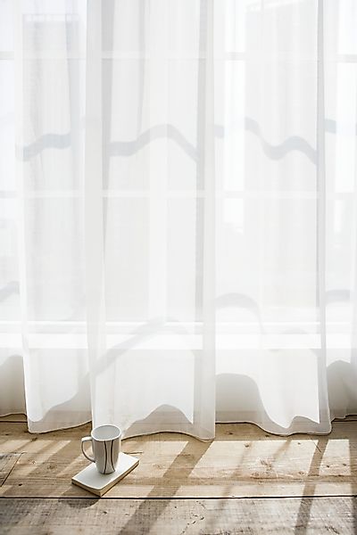 novumfix Gardine Leonie Batist Farbe Natur günstig online kaufen