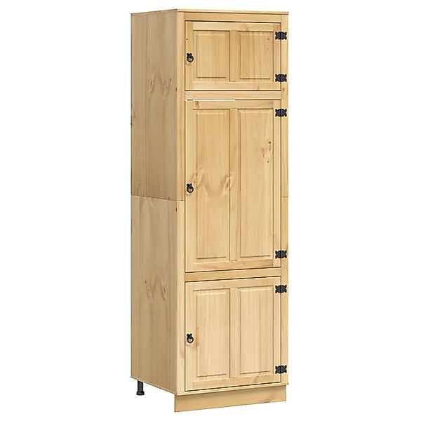 vidaXL Schrank mit Regal Honig 60 x 32 x 40 cm Massives Kiefernholz 4200757 günstig online kaufen