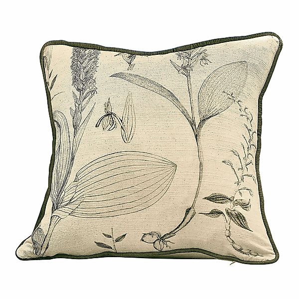 Mirabeau Kissenhülle Kissenhülle Quervil creme/grün, (1 günstig online kaufen