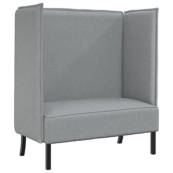vidaXL Sofa Hochlehner Sofa Hellgrau 109x56x121 günstig online kaufen