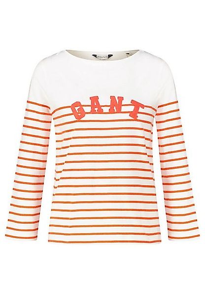 Gant T-Shirt Damen Langarmshirt aus Baumwolle günstig online kaufen