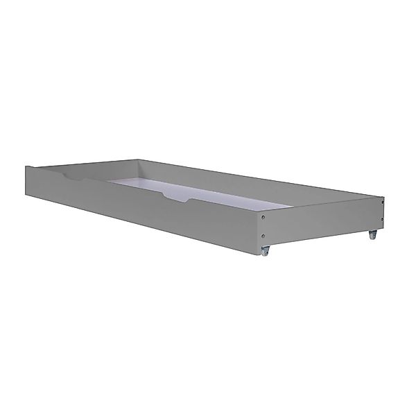 Homestyle4u Bettkasten in Grau 173x16x63 cm 2040 günstig online kaufen