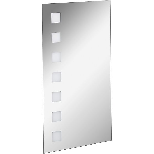 Fackelmann Spiegelelement 40 cm Karo mit LED-Beleuchtung günstig online kaufen