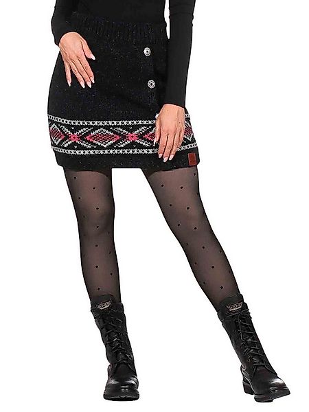 KUNST UND MAGIE Strickrock Bunter Strickrock aus Wolle kurzer Rock+ klassis günstig online kaufen