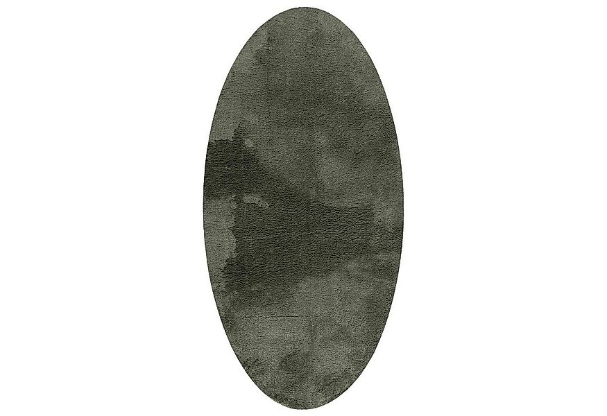 vidaXL Teppich Bereichsteppiche Oval HUARTE Waldgrün 80 x 150 cm, Oval günstig online kaufen