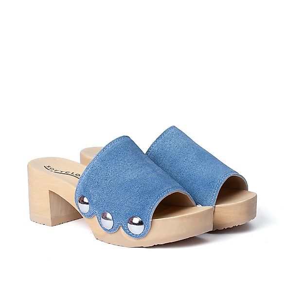 Softclox HENRIKE Jeanslook blau (natur) Pantolette günstig online kaufen