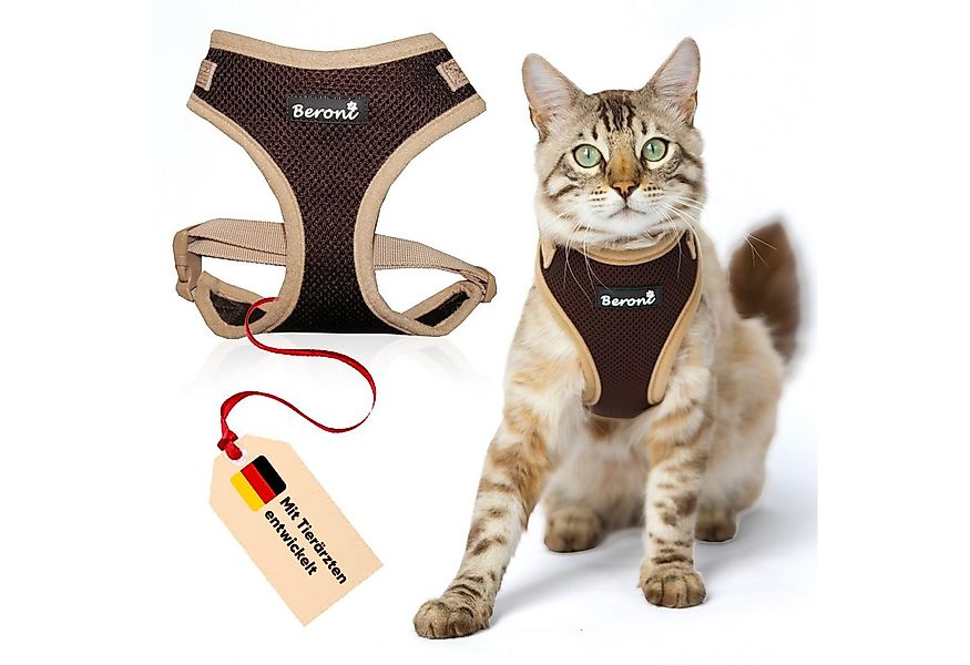 Beroni Geschirr Katzengeschirr für Katze Easy Walking 2.0 ausbruchsicher ve günstig online kaufen