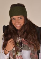 styleBREAKER Stirnband Strick Stirnband mit Rauten günstig online kaufen
