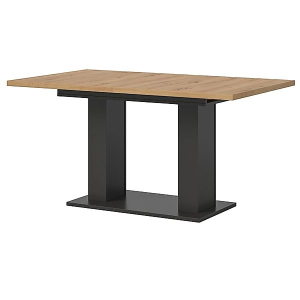 Inn.Furn Esstisch in Eiche und Grau Ausziehbar 150 - 190 cm Home-X günstig online kaufen