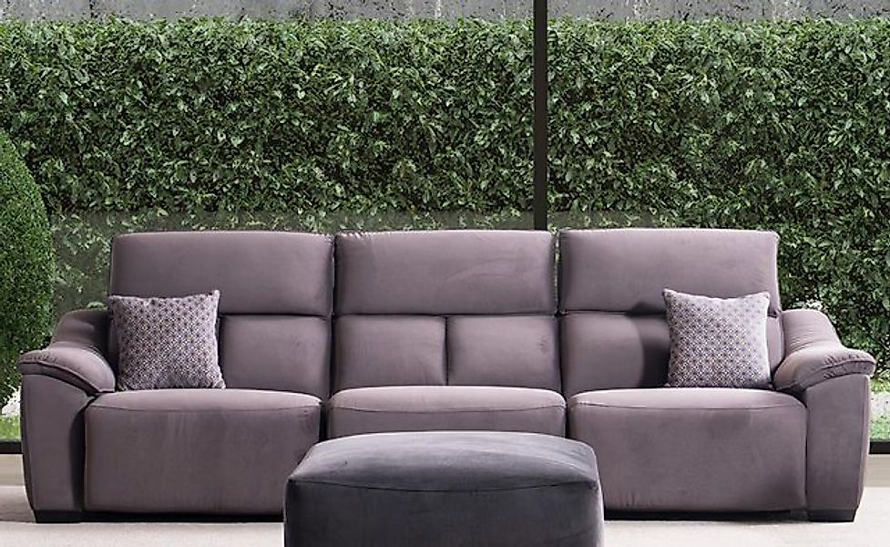 JVmoebel 3-Sitzer Luxus Sofa 3 Sitzer Sofas Sitz Stoff Design Möbel Stil Te günstig online kaufen