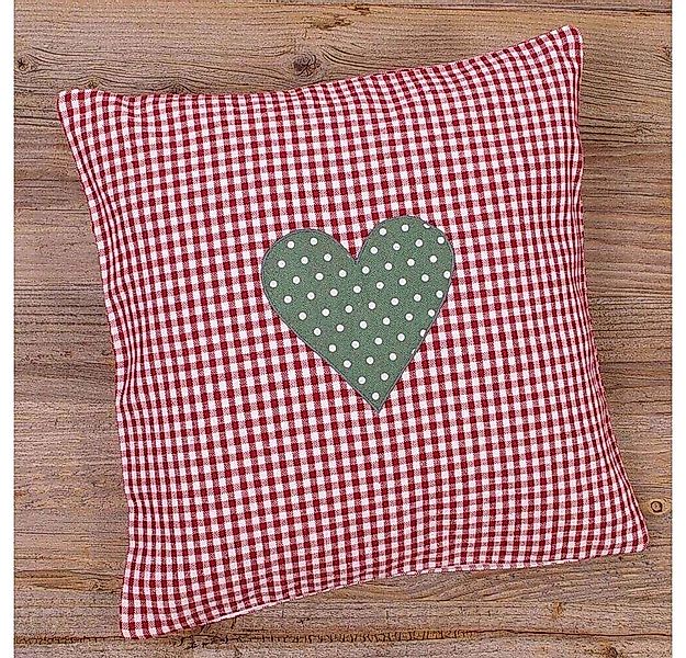 matches21 HOME & HOBBY Kissenbezüge Kissen-Bezug 30x30 cm Landhaus-Stil Her günstig online kaufen