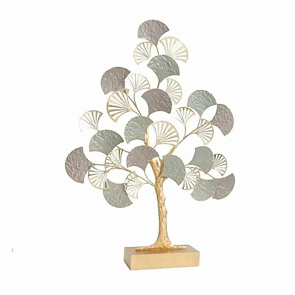 Deko-figur Dkd Home Decor Baum Golden Metall Bunt Moderne (64 X 11 X 87,6 C günstig online kaufen